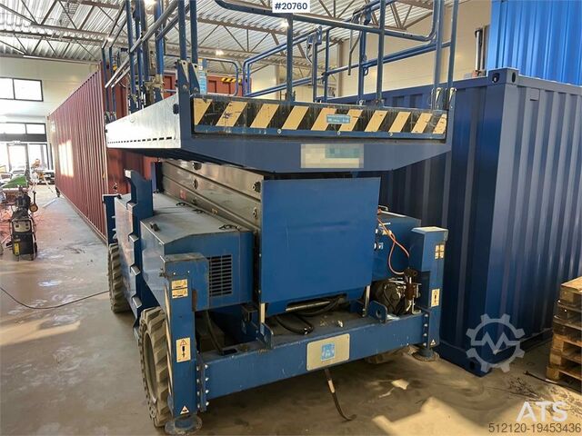 Scissor lift Imer IT17220 Electric scissor lift comes with new annua