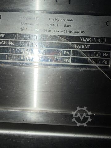 Former for nuggets and burger production GEA CFS Koppens MLF400 MultiFormer