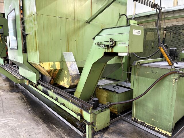 Centrally driven lathe Magdeburg CNC 604 MV