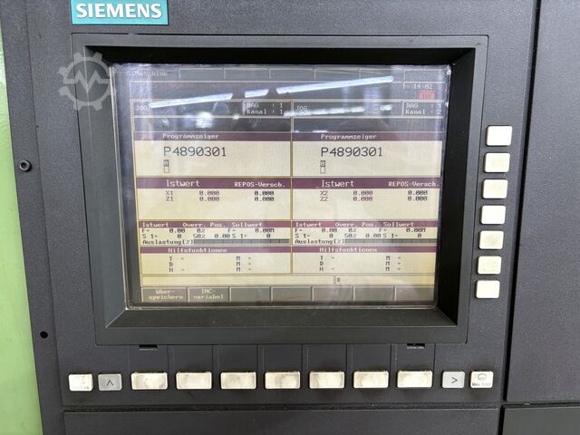 Centrally driven lathe Magdeburg CNC 604 MV