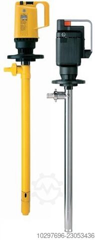 Electric drum pump PP for lyes - 1 pc  