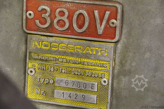 Beton-Glättmaschine Noggerath G 700 E