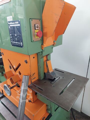 Profile steel shears + notching device PEDDINGHAUS Peddimax 600