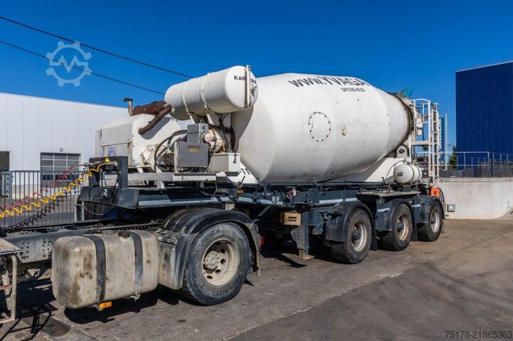 Mixer RENDERS BETON MIXER 12M3 + MOTOR (MALAXEUR/MISCHER)