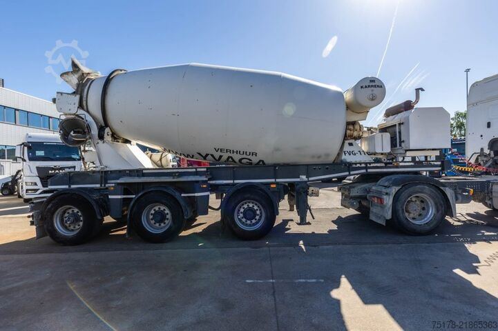 Mixer RENDERS BETON MIXER 12M3 + MOTOR (MALAXEUR/MISCHER)