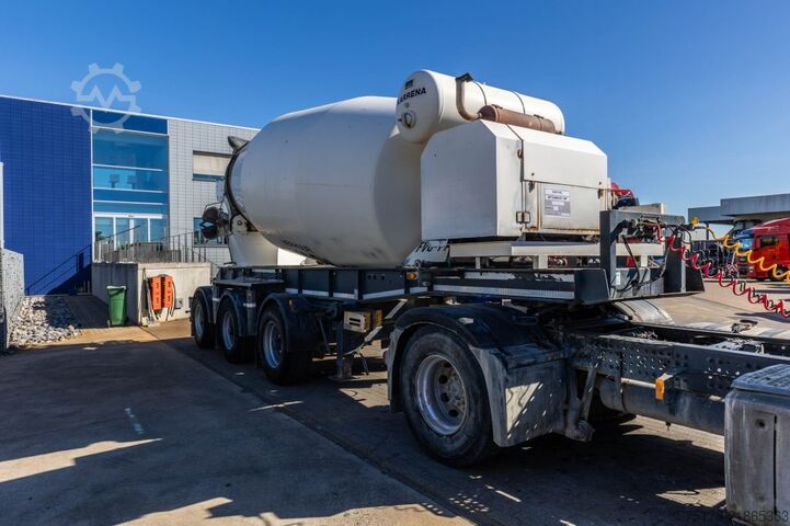 Mixer RENDERS BETON MIXER 12M3 + MOTOR (MALAXEUR/MISCHER)