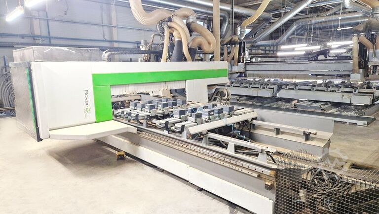 CNC ROUTER (with Edge Banding Unit) BIESSE Rover B Edge 1667 Special