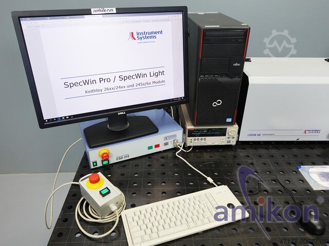 Komplettsystem Instrument Systems LED-Messlabor CAS140C, LEDGON 100, Ulbrichtkugel