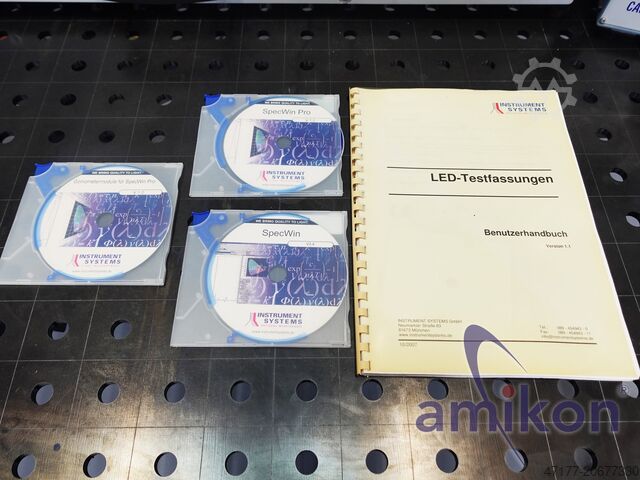 Komplettsystem Instrument Systems LED-Messlabor CAS140C, LEDGON 100, Ulbrichtkugel