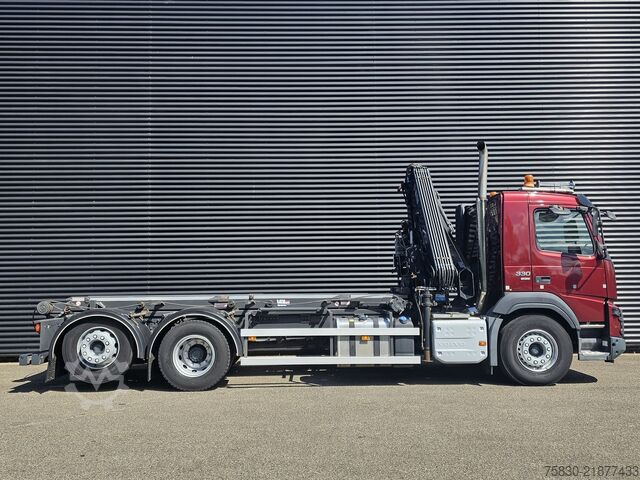 Cable system Volvo FMX 330 6x2*4 / HIAB CRANE KRAN / CONTAINER SYSTEM