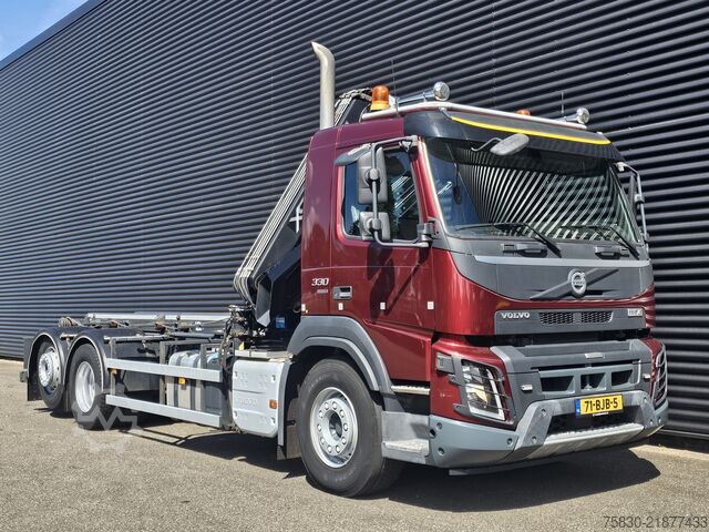 Cable system Volvo FMX 330 6x2*4 / HIAB CRANE KRAN / CONTAINER SYSTEM