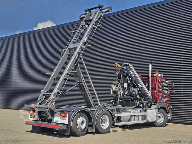 Cable system Volvo FMX 330 6x2*4 / HIAB CRANE KRAN / CONTAINER SYSTEM