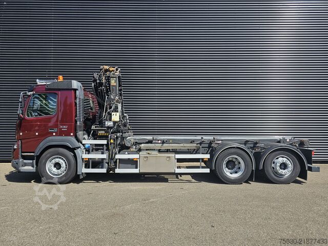 Cable system Volvo FMX 330 6x2*4 / HIAB CRANE KRAN / CONTAINER SYSTEM