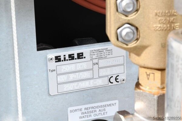 Oil temperature control device S.I.S.E 250H18 DC76