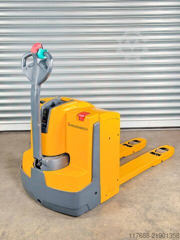 Low lift truck pedestrian Jungheinrich EJE 118. - Service Neu - nur 2287 Std-Batterie 90%