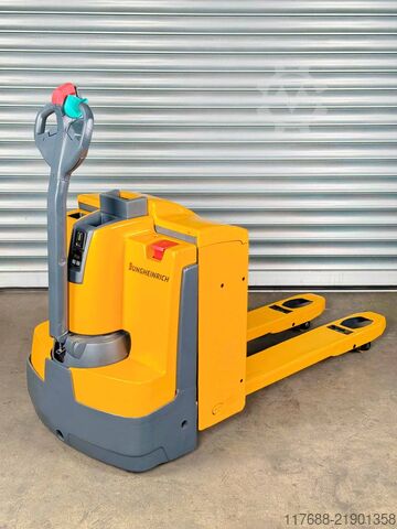 Low lift truck pedestrian Jungheinrich EJE 118. - Service Neu - nur 2287 Std-Batterie 90%