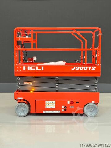 Scissor lift Heli 10m - 450KG Scheren Arbeitsbühne - Neu - Garantie