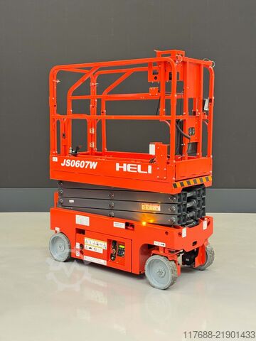 Scissor lift Heli 7.8M - 230KG - Scheren Arbeitsbühne - Neu - Garantie