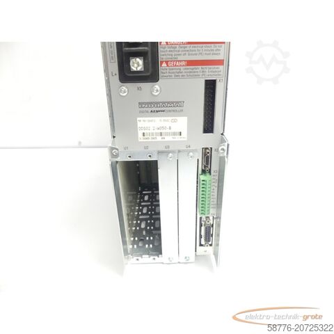 Component Indramat DDS02.2-W050-B Controller SN: 263405-20425