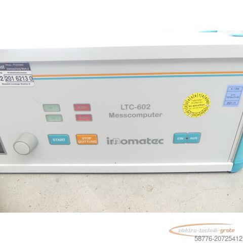 Component  Innomatec LTC-602 Messcomputer SN: 10450 mit Netzteil