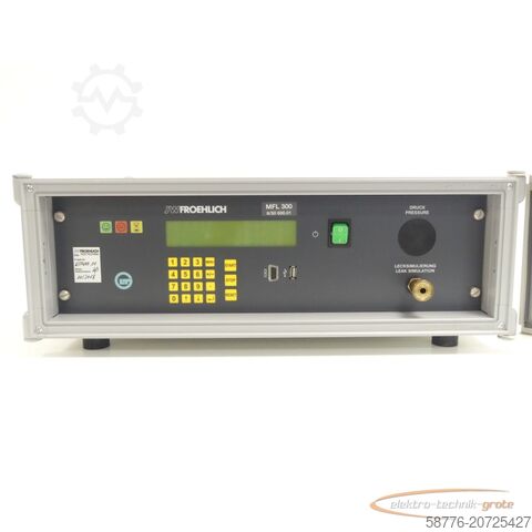 Component JW Froehlich MFL 300 Lecktestgerät SN:6/50 600.01