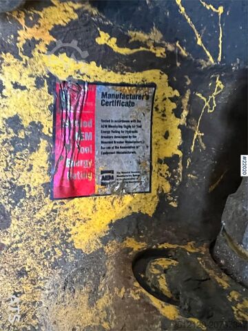 Baumaschine Atlas Copco 550 spiked hammer with/ s50-s60 attachment