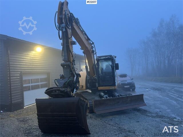 Raupenbagger Liebherr R914 k STD excavator w/ rototilt, sanding bucket a
