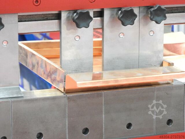 Metal sheet folder, box and pan folder Prod-Masz Klavierbank Segmentabkantbank Abkantbank 3fach segmentiert 1000mm/1.5