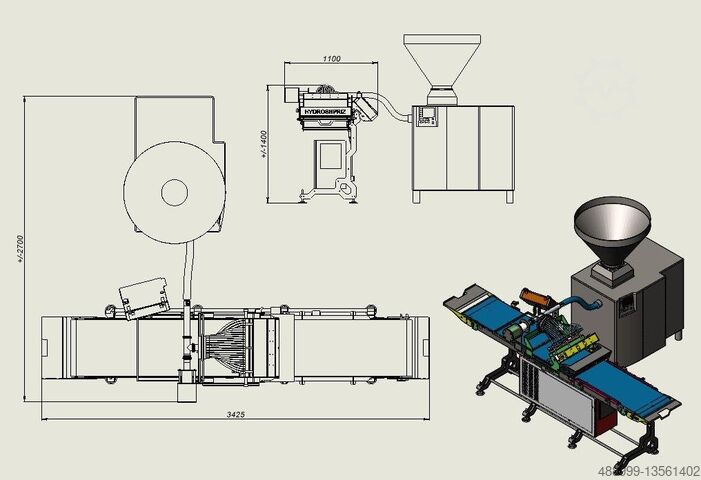 SAS200 – Automatisches System zum Formen HySpriz SAS200 Automatic Forming & Cutti