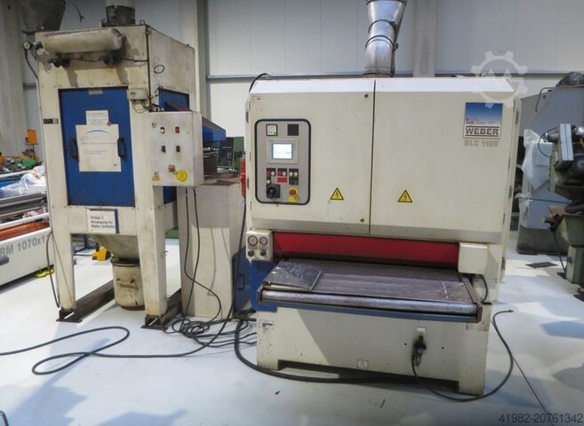 Breitbandschleifmaschine Weber BLC- 1P-1100