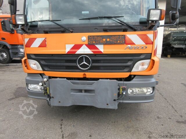 Kipper LKW mercedes-benz 1218 Atego 3-S-Ki, Kran,Greifersteuerung,Doka