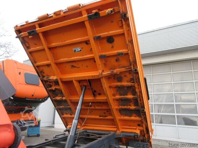 Kipper LKW mercedes-benz 1218 Atego 3-S-Ki, Kran,Greifersteuerung,Doka