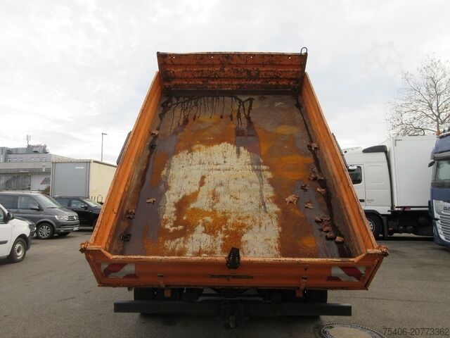 Dreiseitenkipper LKW mercedes-benz 1218 Atego 3-S-Ki, Kran,Greifersteuerung,Doka
