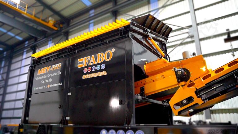 Mobile Screen FABO Mobile Screen MEY-2050 Mobile Screening Machine