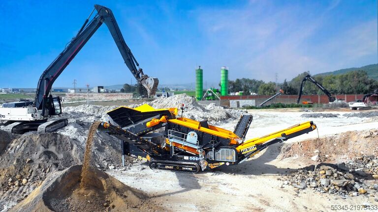 Screening Machine FABO Tracked Screening Plant Mobile Screening Plant FTB-1550