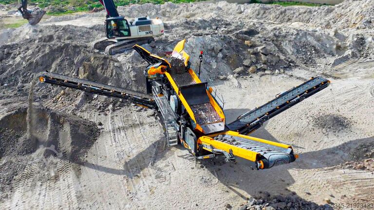 Screening Machine FABO Tracked Screening Plant Mobile Screening Plant FTB-1550