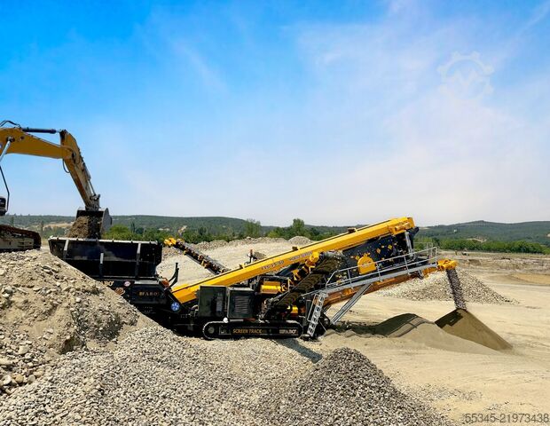 Screening Machine FABO Tracked Screening Plant Mobile Screening Plant FTS-1560