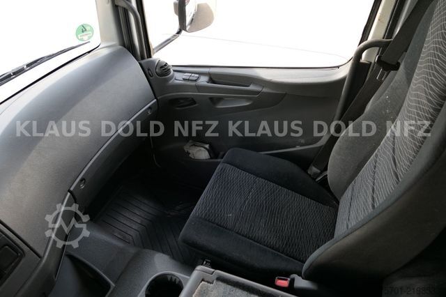 Flatbed truck with tarp MERCEDES-BENZ Atego 1530 Pritsche Plane Standklima LBW Euro 6