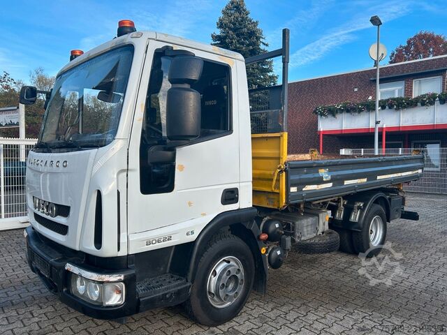 Three-way tipper van IVECO 80E22 MEILLER 3Skipper 4x2