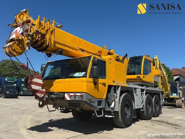 Truck mounted crane Faun Tadano ATF 60-3/Autokran/6x6x6/Klappspit