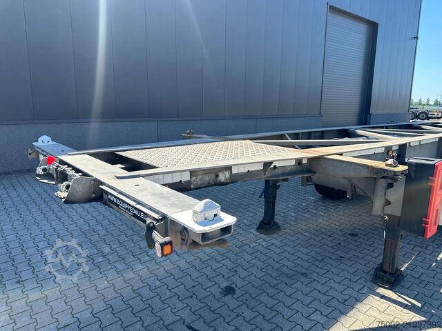 Container transportation Van Hool 20FT/30FT ADR CHASSIS / galvanized / BPW DRUM /...