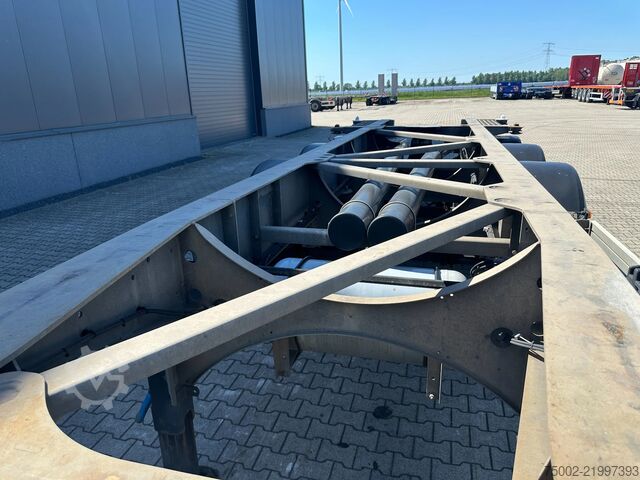 Container transportation Van Hool 20FT/30FT ADR CHASSIS / galvanized / BPW DRUM /...