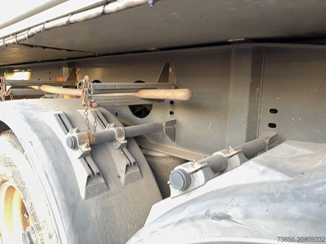 Kippauflieger Kempf 3-axle aluminium tipper semi-trailer