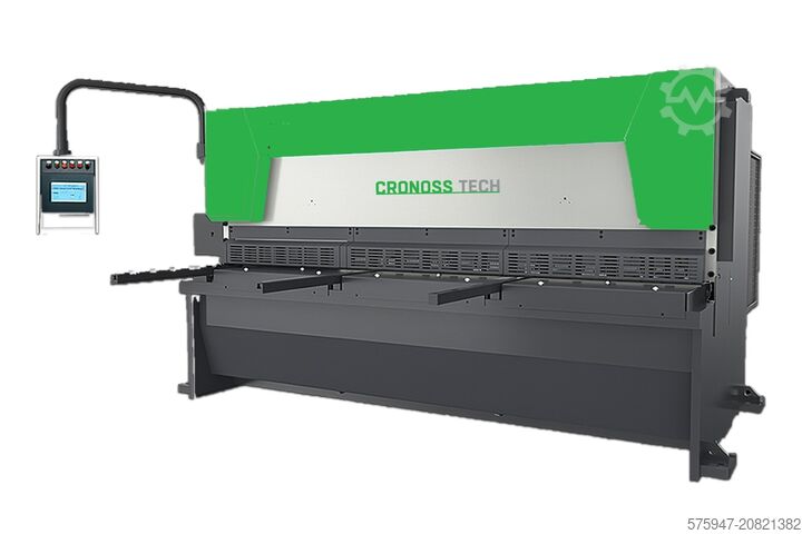 4 metre x 10 mm hydraulic guillotine shear CRONOSSTECH HGM 4000X10