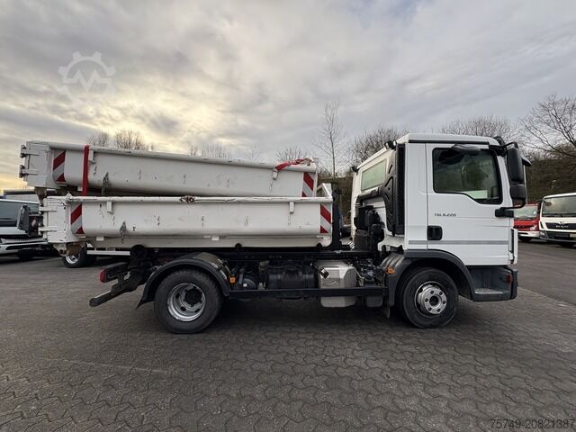 Abrollkipper Transporter man TGL 8.220 BB City Abrollkipper Aut., 2 x AHK sofort verfügbar!