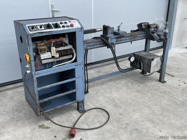 Automatischer Mehrzweck-Eisendreher, mit Aufsatz Ringbiegemaschine, Eisenverdrehmaschine, motorische GLASER GDM 3