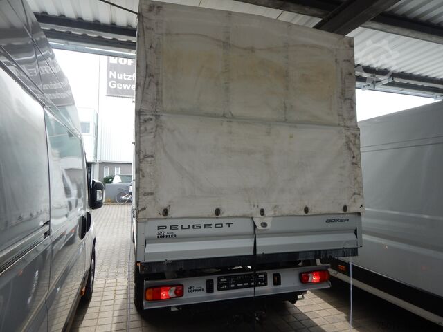 Pritschenwagen Tempomat Anhängerkupplung Peugeot Boxer Doka Doppelkabine 7-Sitzer Boxer Pritsche-Plane-Lang-Rollplane