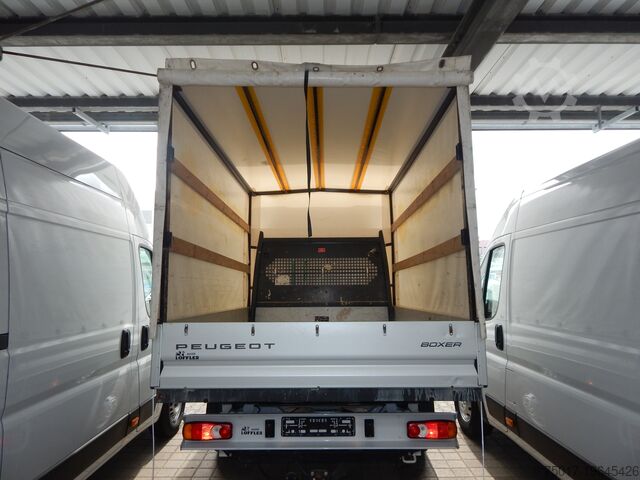 Pritschenwagen Tempomat Anhängerkupplung Peugeot Boxer Doka Doppelkabine 7-Sitzer Boxer Pritsche-Plane-Lang-Rollplane