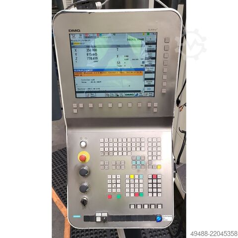 Horizontal machining center Deckel Maho DMG DMC 65H duoBlock