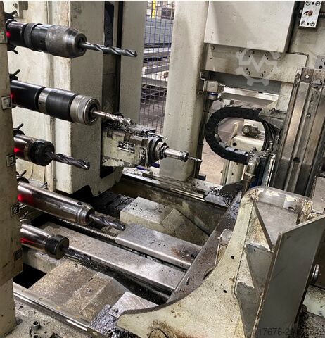 CNC Säge-Bohrlinie VERNET BEHRINGER HD-X 618 / HBP 410/723